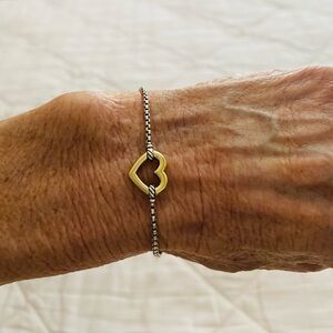 Gold Heart Bracelet